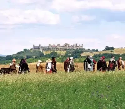 via francigena castello di monteriggioni